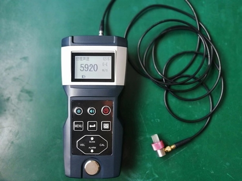 Latest company case about How to test gold coin thickness by HUATEC TG-3250 with 5mm single element probe