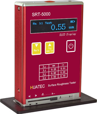China Ra, Rz, Rq, Rt Surface Roughness Tester SRT-5000 With lithium ion rechargeable batteries factory