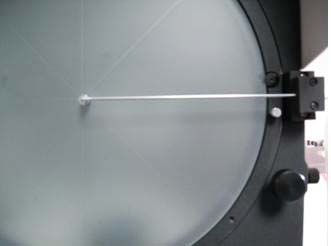 China Hoge kwaliteit van optische systeem 300 mm 50 / 60 Hz profiel Projector VP-12-2010 fabriek
