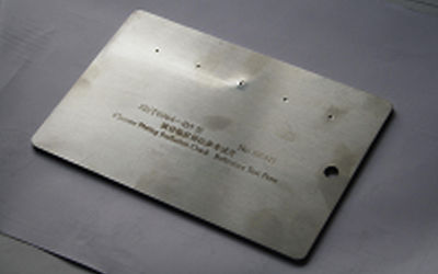 Penetrant testing test specimen factory