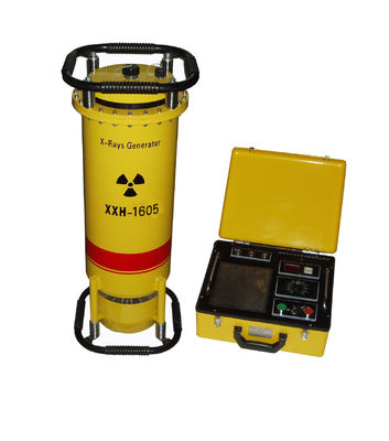 China Panoramic radiation portable X-ray flaw detector XXH-1605 with glass x-ray tube exporter