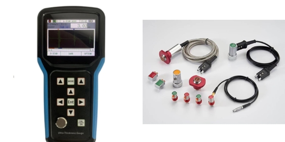 A Scan And B Scan Modes Ultrasonic Thickness Measurement For MB-E And E-E Measurement