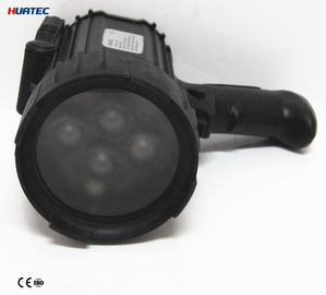 Black Handheld Ultraviolet Lamp , LED UV Light handheld uv light liquid penetrant testing equipment