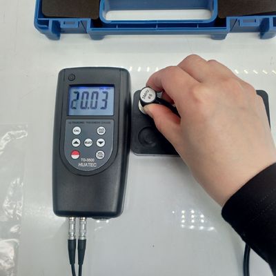 400mm Bluetooth Ultrasonic Wall Thickness Gauge For metal glass and Plastic