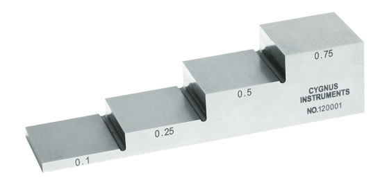 5 Steps Inch And Millimeter Step Wedge Reference Block For Ultrasonic Testing