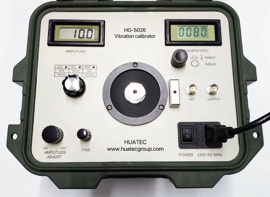 Portable Handheld Shaker Vibration Calibrator Sine Signal Generator Power Amplifier