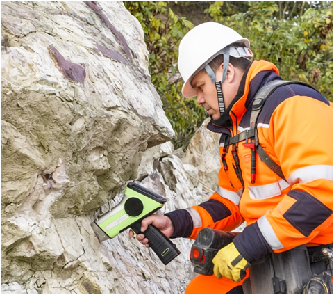 Hand held Alloy Analyzer Alloy Material Identification (PMI) Fast SDD Detector HXRF-145ATE