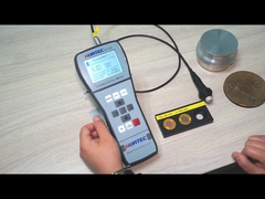 Eddy current conductivity meter operation