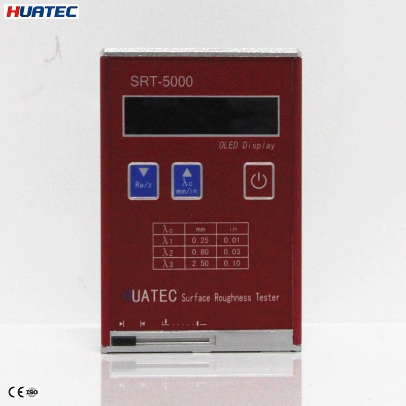 Ra, Rz, Rq, Rt Surface Roughness Tester SRT5000 With lithium ion