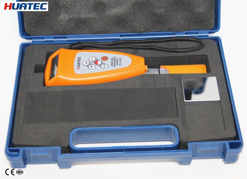 Eddy Current 0 - 2000um 0.1mm Coating Thickness Gauge TG-2000 Micron ...