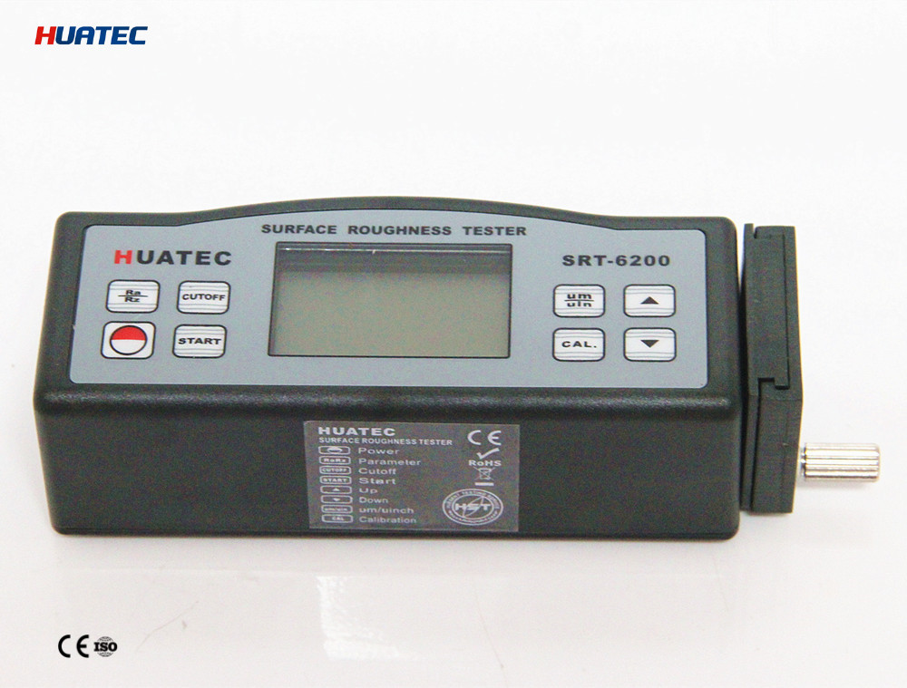 Surface Roughness Rz 10um 10mm LCD with blue backlight 10um Ra / Rz Portable Digital Surface ...