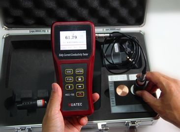 Eddy Current Testing Probes Electrical Conductivity Meter 60khz For Non Ferrous Metals