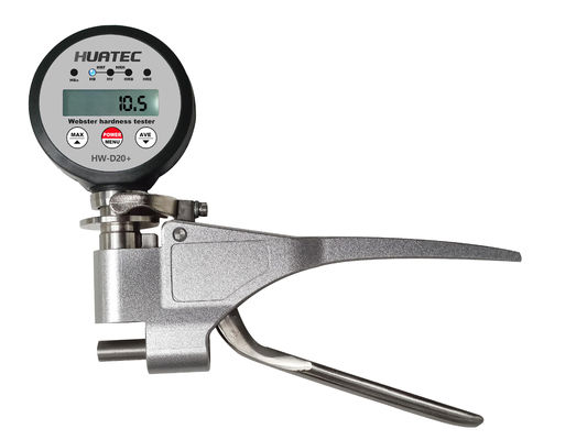 Digital Display Non Destructive Testing Aluminum Alloy Webster Hardness Tester