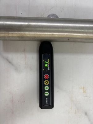 A Scan B Scan EMAT Air Coupling Ultrasonic Thickness Gauge With High Temperature Surface