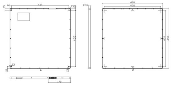 Amorphous Silicon Sensors Flat Panel Detector Dynamic DR And Non-Destructive Testing