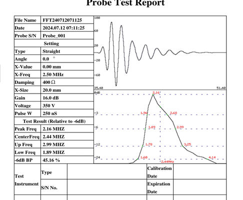 IP67 Ultrasonic Thickness Gauge 0.001mm High Resolution B Scan Big Range 15000 Mm