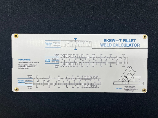 Fillet Cam Type Huatec Weld Gauge Series Taper Stainless Steel