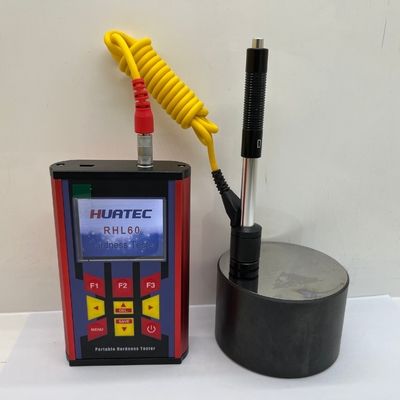 Color Lcd Rechargeable Battery Portable Hardness Tester Customized Material For Metals